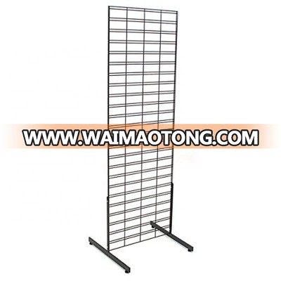 Wire SlatGrid Wall Custom Metal Display Rack