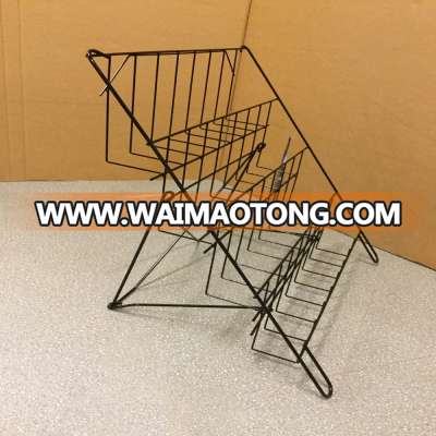 2019 New Magazine Newspaper Metal Rack for Shop