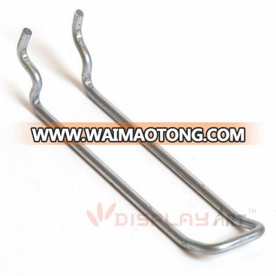 metal wire double pegboard mesh euro hook