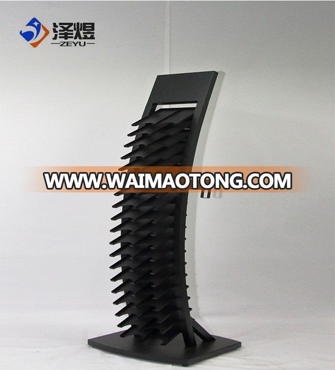 Metal pop display stand rack for granite and marble sample